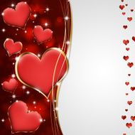 Glitter Hearts