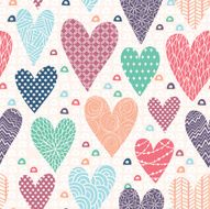 Hearts Seamless Pattern N41