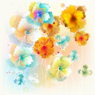 Flowers Background e