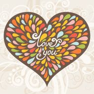 Valentine greeting card N18