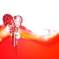 Disco hearts