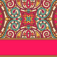 orient bright lace card