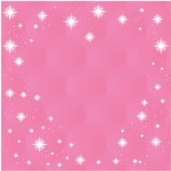 Happy Valentine&#039;s Day Greeting Card on pink background