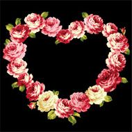 decoration of rose N17