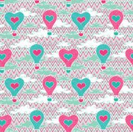 Romantic seamless pattern Valentine background N9