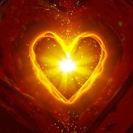 Burning heart N13