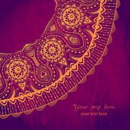 Vintage invitation card on grunge background N9
