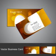 Business card set Valentine&#039;s Day colorful fantastic design