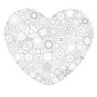 Sketch of the mechanical heart