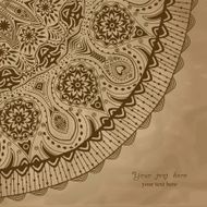 Vintage invitation card N123