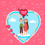 Valentine card N104