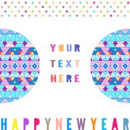 New Year background N44