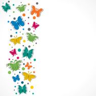 butterfly background N15