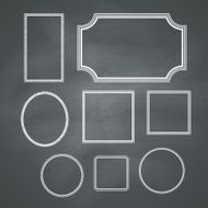 Chalkboard frames N2