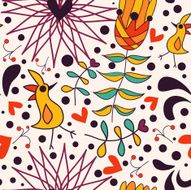 floral seamless pattern N669