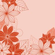 Abstrct floral background