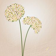Retro floral background N13