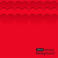 Background from hearts