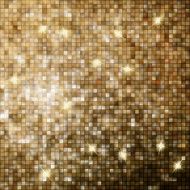 Amazing design on gold glittering EPS 10 N2