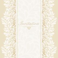 Invitation anniversary card N2