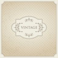 Vintage card design N6