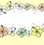 Floral background N963