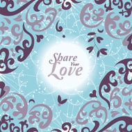 Love Flowers Card N7