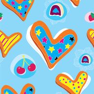 Heart Cookies Pattern