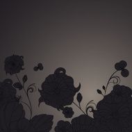 Vector floral background N63