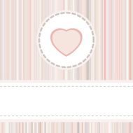 Vintage valentine&#039;s day card EPS 8 N2