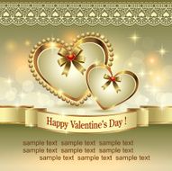 Romantic postcard N4
