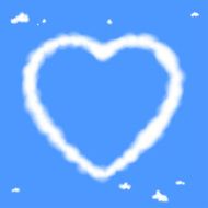 Cloud heart