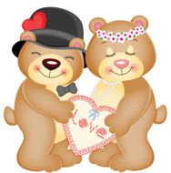 Love Heart Teddy Bears