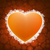 Heart applique background EPS 8