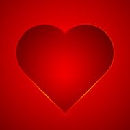 Vector heart illustration N7
