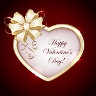 Heart with bow N8