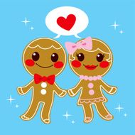 Gingerbread Couple