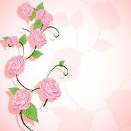 Floral background N968