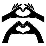 hands in form of heart N3