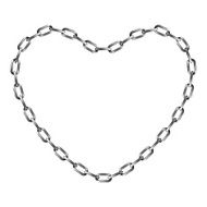 Chain in shape of heart N2