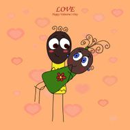 Valentine card N106