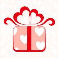 gift box with hearts N3