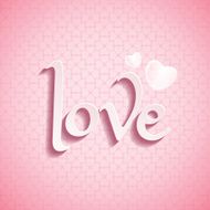 LOVE font type N4