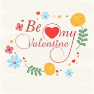 Greeting card design for Happy Valentines Day celebration N18