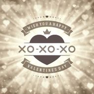 Happy Valentine&#039;s day Vector Background N19