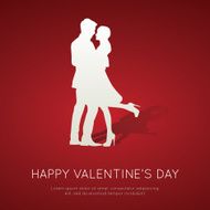 Couple Dancing paper Illustration N2
