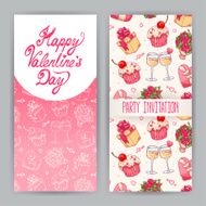 two cards for Valentine&#039;s Day