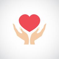 Hand Hold Protect Heart
