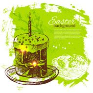 Vintage Easter background N11