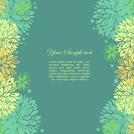 Floral background N969